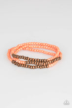 Load image into Gallery viewer, Woodland Wanderer Orange Bracelet