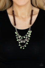 Load image into Gallery viewer, Plains Paradise Green Necklace