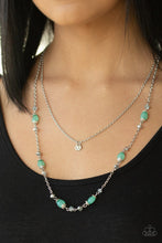 Load image into Gallery viewer, Irresistibly Iridescent Green Necklace