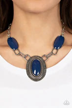 Load image into Gallery viewer, Count to Tenacious Blue Necklace