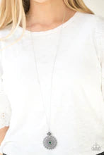 Load image into Gallery viewer, Walk on the Wildflower Side Green Necklace