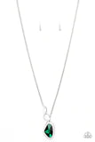 Load image into Gallery viewer, Optical Opulence Green Necklace