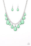 Load image into Gallery viewer, Jaw Dropping Diva Green Necklace