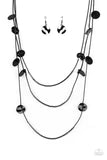 Load image into Gallery viewer, Alluring Luxe Black Necklace