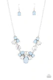 Load image into Gallery viewer, Ethereal Romance Blue Necklace