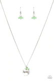 Load image into Gallery viewer, Warm My Heart Green Necklace