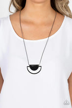 Load image into Gallery viewer, Lunar Phases Black Necklace