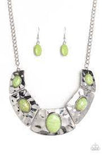 Load image into Gallery viewer, Ruler in Favor Green Necklace