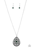 Load image into Gallery viewer, I Am Queen Green Necklace