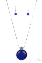 Load image into Gallery viewer, Look Into My Aura Blue Necklace