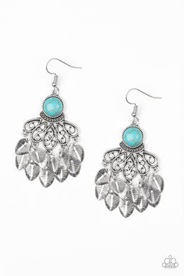 A Bit On the Wildside Turquoise Earrings