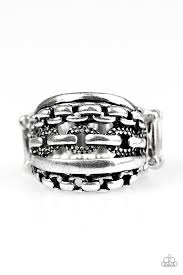 A Chic Reaction Silver Ring - Angie's $5.00 Bling