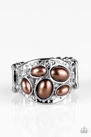 A Grand Scheme Brown Ring - Angie's $5.00 Bling