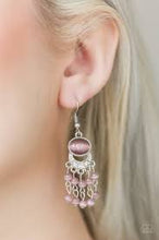 Load image into Gallery viewer, A Spring State of Mind Purple Earrings