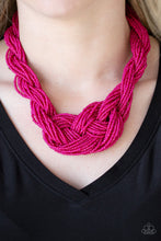 Load image into Gallery viewer, A Standing Ovation Pink Seed Bead Necklace