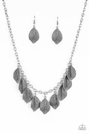 A True Be-Leaf-er Silver Necklace