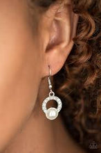 Load image into Gallery viewer, A Win Win White Earrings