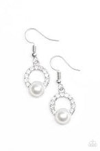 Load image into Gallery viewer, A Win Win White Earrings