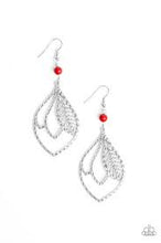 Load image into Gallery viewer, Absolutely Airborne Red Earrings