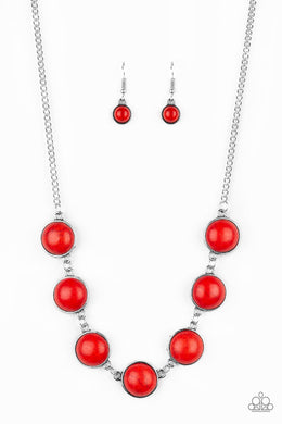 Adobe Attitude Red Necklace