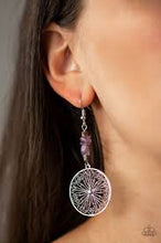 Load image into Gallery viewer, Adobe Dweller Purple Earrings