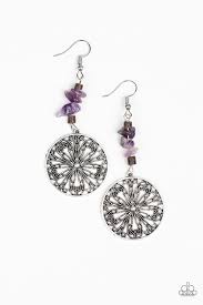 Adobe Dweller Purple Earrings