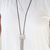 Load image into Gallery viewer, All About Altitude Black Necklace - Angie&#39;s $5.00 Bling