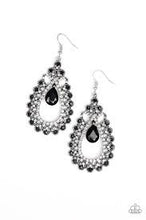 Load image into Gallery viewer, All About Business Black Earrings