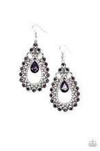 Load image into Gallery viewer, All About Business Purple Earrings