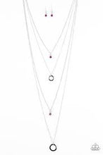 Load image into Gallery viewer, All About Elegance Purple Necklace - Angie&#39;s $5.00 Bling