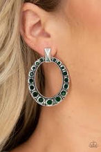 Load image into Gallery viewer, All For the Glow Green Post Earrings