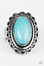 Load image into Gallery viewer, All For the West Blue Ring - Angie&#39;s $5.00 Bling