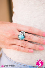 Load image into Gallery viewer, All For the West Blue Ring - Angie&#39;s $5.00 Bling