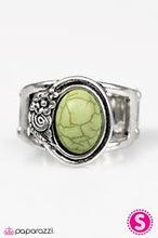 Load image into Gallery viewer, All For the West Green Ring - Angie&#39;s $5.00 Bling