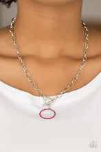 Load image into Gallery viewer, All In Favor Pink Necklace