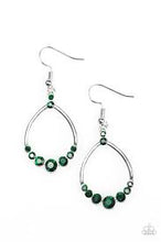 Load image into Gallery viewer, All That Glitters Green Earrings