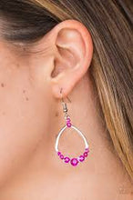 Load image into Gallery viewer, All That Glitters Pink Earrings