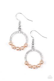 All Time Glow Brown Earrings