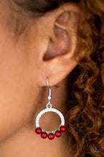 Load image into Gallery viewer, All Time Glow Red Earrings
