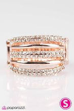 Load image into Gallery viewer, All the Sparkles Rose Gold Ring - Angie&#39;s $5.00 Bling