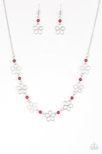 Load image into Gallery viewer, Always Abloom Red Necklace