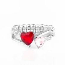 Load image into Gallery viewer, Always Adored Red Skinny Band Ring