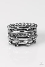 Load image into Gallery viewer, Always On Edge Black Ring - Angie&#39;s $5.00 Bling