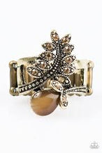 Load image into Gallery viewer, Amazingly Autumn Brass Ring - Angie&#39;s $5.00 Bling