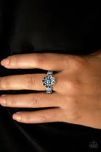Load image into Gallery viewer, Anywhere Bud Here Blue Skinny Band Ring - Angie&#39;s $5.00 Bling