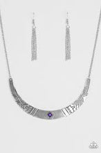 Load image into Gallery viewer, Arizona Adventure Purple Necklace - Angie&#39;s $5.00 Bling