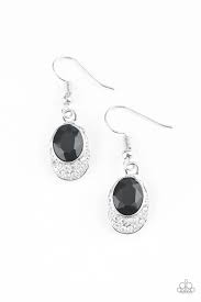 As Humanly Posh-ible Black Earrings