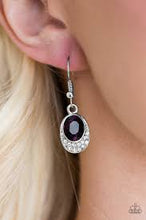 Load image into Gallery viewer, As Humanly Posh-ible Purple Earrings