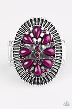 Load image into Gallery viewer, Autumn Adornment Purple Ring - Angie&#39;s $5.00 Bling