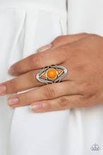 Load image into Gallery viewer, Aztec Adobe Orange Ring - Angie&#39;s $5.00 Bling